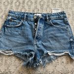 ZARA High Rise  Jean Shorts Photo 0