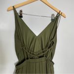 Lulus  Lost in‎ Paradise Olive Green Maxi Dress Small Photo 4