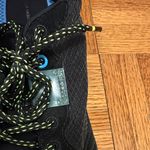 ZARA  Black Sneakers with Yellow and Blue Highlights Photo 2