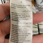 Chico's Chico’s floral paisley print short sleeve v-neck flowy oversized blouse Photo 7