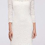 David's Bridal White dress Photo 0