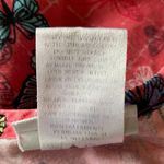 Scrubstar womens M short sleeve v-neck pullover pink with butterflies scrub top Photo 10