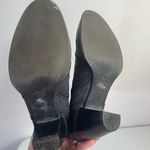 Sesto Meucci Sleek Western Zip Style Charcoal Weave Granny Ankle boots Booties 6 Photo 8