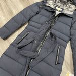 Michael Kors Navy Puffy Coat/Jacket Photo 3