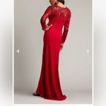 Tadashi Shoji  OTTILIE SEQUIN EMBELLISHED CREPE GOWN Photo 1