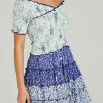 Poupette St. Barth  Soledad Mini Dress, Blue St Tropez, Small Photo 0