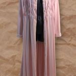 Vanity Fair Vintage  Pink Ruffle Button Down Dress Photo 4