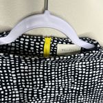 MELLODAY  Dot Print 3/4 Exposed Zipper Mock Neck‎ Top Photo 4