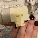 Maeve Anthropologie Macie Tank Top White Lace Floral Embroidered Womens … Photo 8