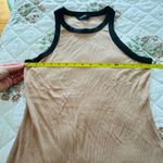 Chic Me Women's Black and Tan Tank Top size XL Photo 5