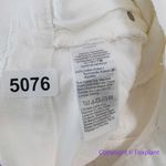 Madewell NEW  Petite Baggy Straight Jeans in Tile‎ White: Ripped Edition, 25P Photo 14