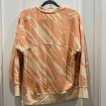 Sweaty Betty  Essentials Nectarine Orange Tie Dye Sweatshirt Sz L Photo 5