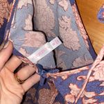 Xhilaration purple pink floral shorts flowy romper Photo 4