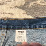 Levi's 550 Blue Straight Jeans with Classic Indigo Shade like new. Photo 3