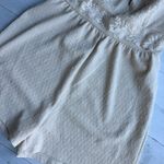 ZARA Ivory Embroidered Romper M Photo 8