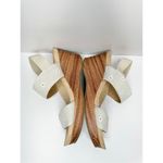 Life Stride  Wedge Sandals Size 8.5 Gray Floral Slingback Open Toe Heels Photo 9