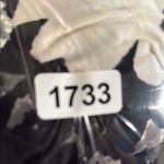 Nine West Black and White Long Sleeve Dolman Sleeve Dress Photo 5