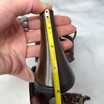 Giuseppe Zanotti NEW Vicini Vintage Y2K Leather Jeweled Mule Sandal Heel Bronze Photo 10