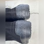 Tod's Gomminos combat moto style mid calf boots 6.5 Black Photo 11