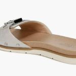 Dr Scholl's Nice Iconic Slide Sandals in Sliver Size 6 Silver Photo 4