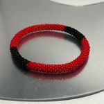 Sashka Red / Black Bracelet 8" Photo 0