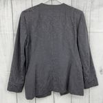 Exec Collection US 10 VINTAGE Y2K Gray Purple Jacquard Blazer Skirt Suit Set Photo 2