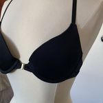 Vince Camuto ‎ Black Lace Front Closure Bra 34B Racerback Feminine Photo 6