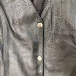 Milwaukee Leather Women’s Black Large Angel Wing Lace Up Vest Moto Grunge Photo 6