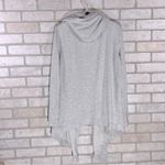 Athleta Vista Wrap Open Front Cardigan in Light Heather Gray Size S Photo 4