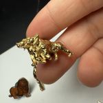 Lion Zebra Giraffe Tack Lapel Pin Lot Of 4 Safari Animals Photo 3