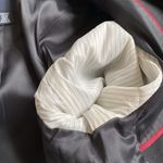 Banana Republic  Wool Blazer Suit Jacket Single Breasted Two Button Black Photo 5