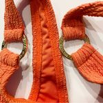 Michael Kors  textured ring logo low-back onepiece Photo 5