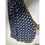 NWOT Whistles‎ Dark Blue Printed Dress Size 4 Photo 4