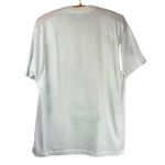 Vintage Brush Works Art to Wear Sunflower Hand Painted Tshirt Single Stitch Boho White Size XL Photo 2