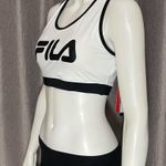 FILA  Women's Color Block Padded Sports Bra Photo 2