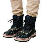 Skechers  Cali Highlander Denim Waterproof Duck Boots Size 9 Thinsulate Photo 0