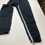 Athleta Cabo Linen Jogger Womens Size 10 Tall Black Style# 530642 Coastal Pant Photo 10