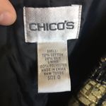 Chico's Chico’s 0/S gold & black one button jacket Photo 2