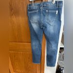 c'est toi  Women's Classic Blue Skinny Jeans Photo 1