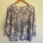 Sioni| Tie Dye Dolman Sweater sz Medium Blue Photo 0