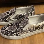 JustFab Platform snakeskin sneakers Size 11  Slip on Eloise Photo 1