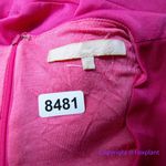 Hutch Anthropologie  Barbiecore hot pink sleeveless fit and flare scuba dress, 1X Photo 13