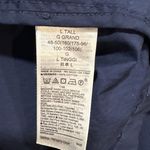 Gap Navy Blue Trench Coat Sz L Photo 4
