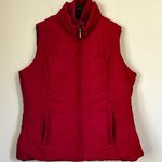 Avenue  Vibrant Red Women's Quilted Puffer Vest - Size: 18/20 Photo 0
