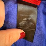 The North Face Blue Polartec Fleece Jacket Sweatshirt Hoodie Full Zip XS Photo 4