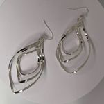 Bold Elements Triple Twisted Dangle Earrings Photo 2