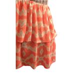 Self Esteem NEW Gray Coral Ruffled Babydoll Tank Top with Stud Detail Juniors L Photo 2