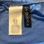 La Blanca  Skirted Hipster Bikini Swimsuit Bottom Chambray Mantra Medallion 14 Photo 4