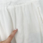 Lovers + Friends  Serene Shorts‎ in White Embroidered Floral size Small Photo 6