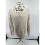 American Eagle  Vintage boyfriend crewneck metallic knit sweater size medium Photo 5